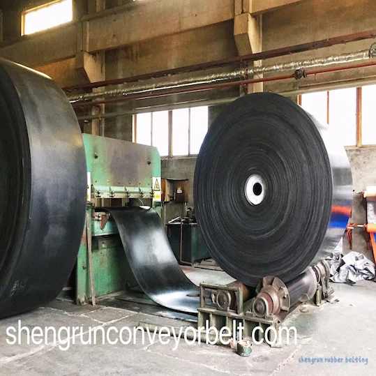 Abrasion Resistant Rubber Fabric Chevron Conveyor Belt